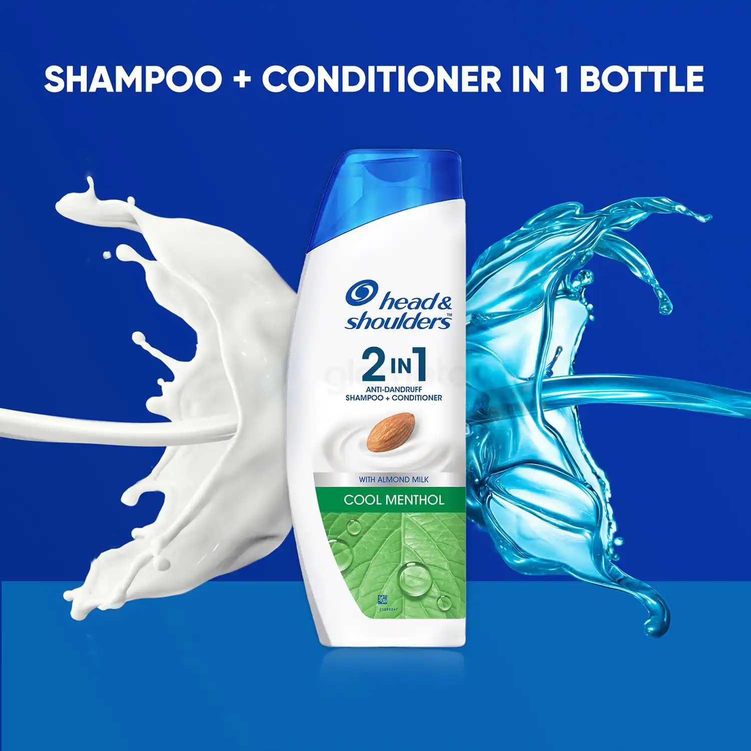 Head & Shoulders 2 In 1 Anti Dandruff Shampoo+Conditioner Cool Menthol-180ml thumbnail 6