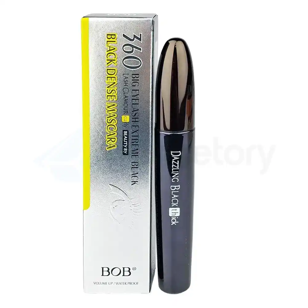 BOB 360 Big Eyelash Extreme Black Dense Mascara Waterproof-9g