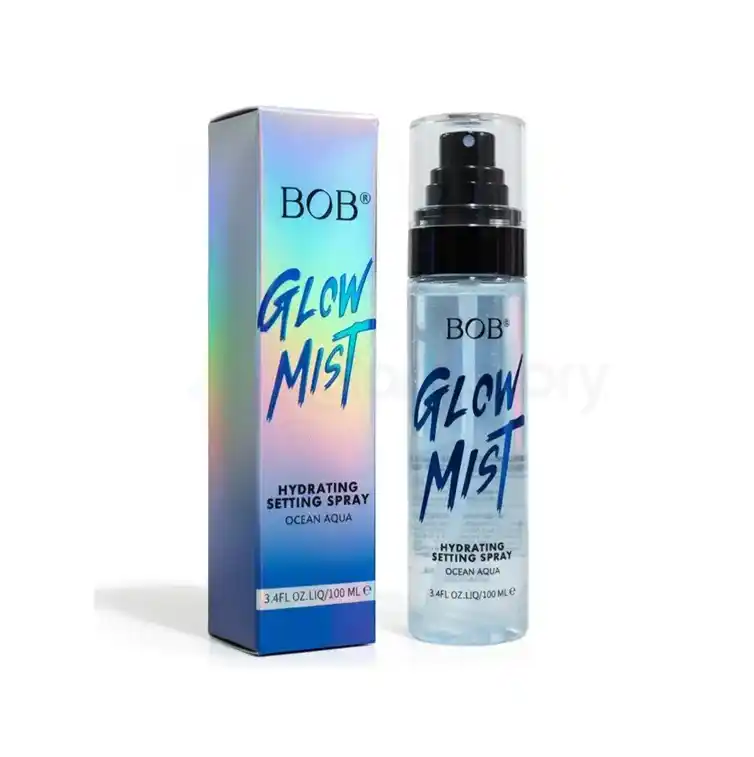 BOB Glow Mist Hydrating Setting Spray–100ml Ocean Aqua