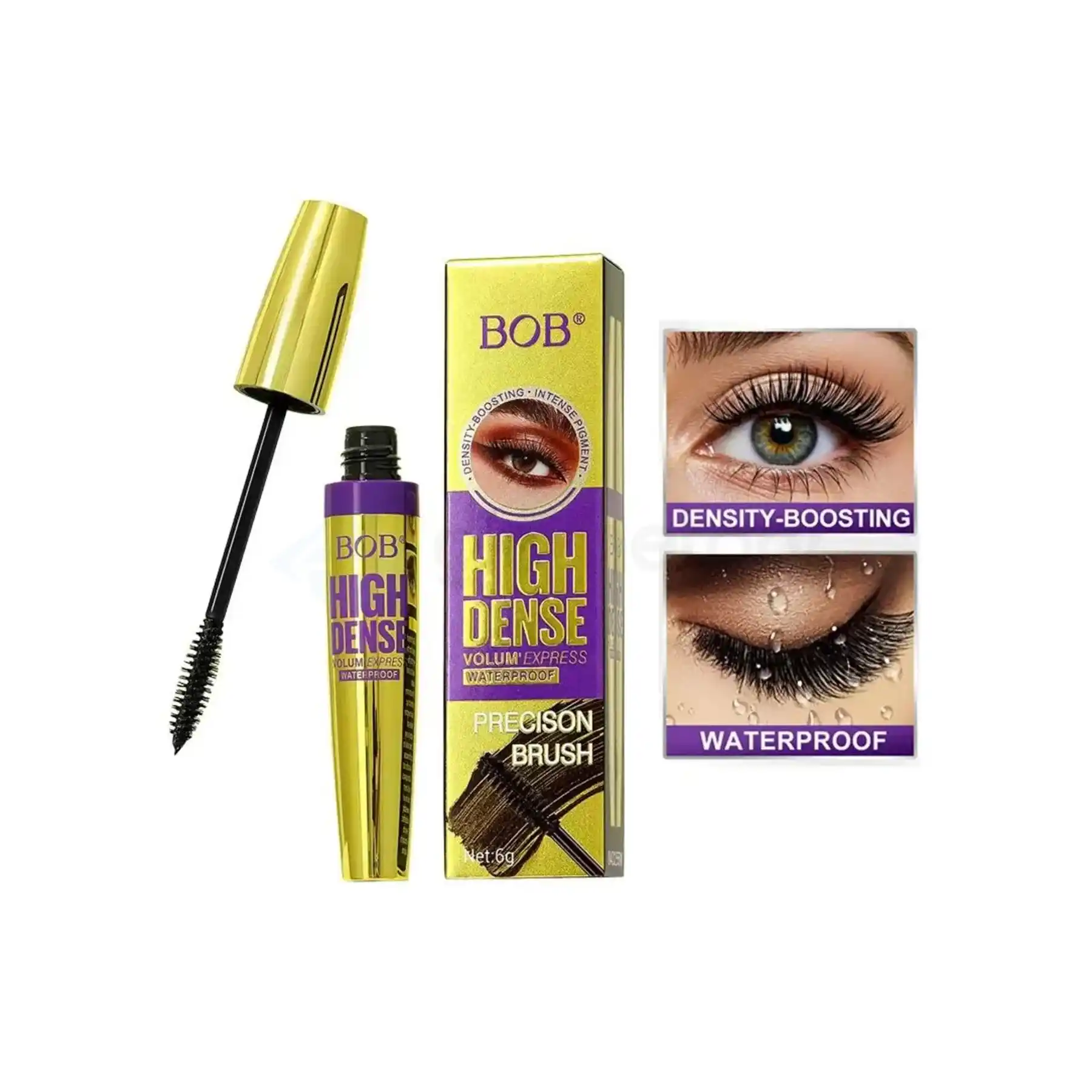 BOB High Dense Waterproof Mascara Express Volumizing-6g
