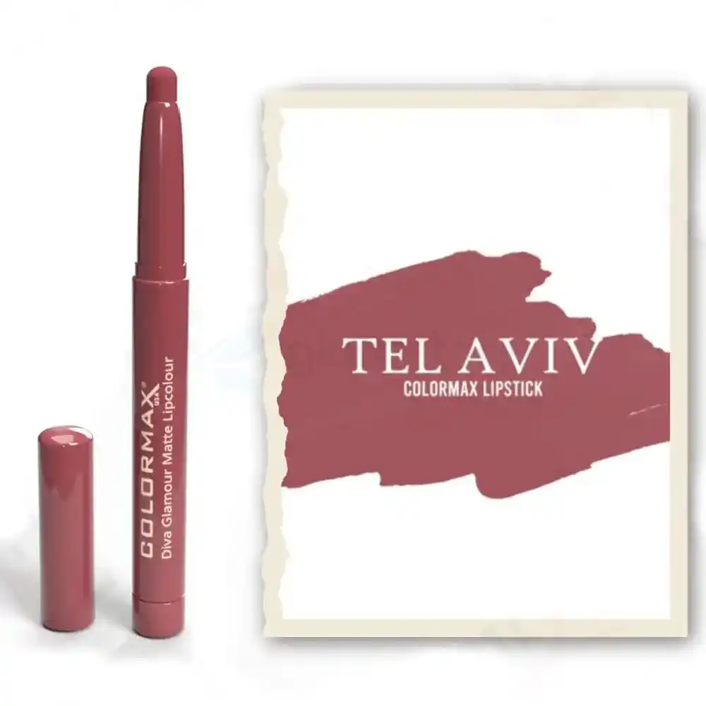 Color Max Diva Glamour Matte Lip Colour-Tel Aviv thumbnail 3