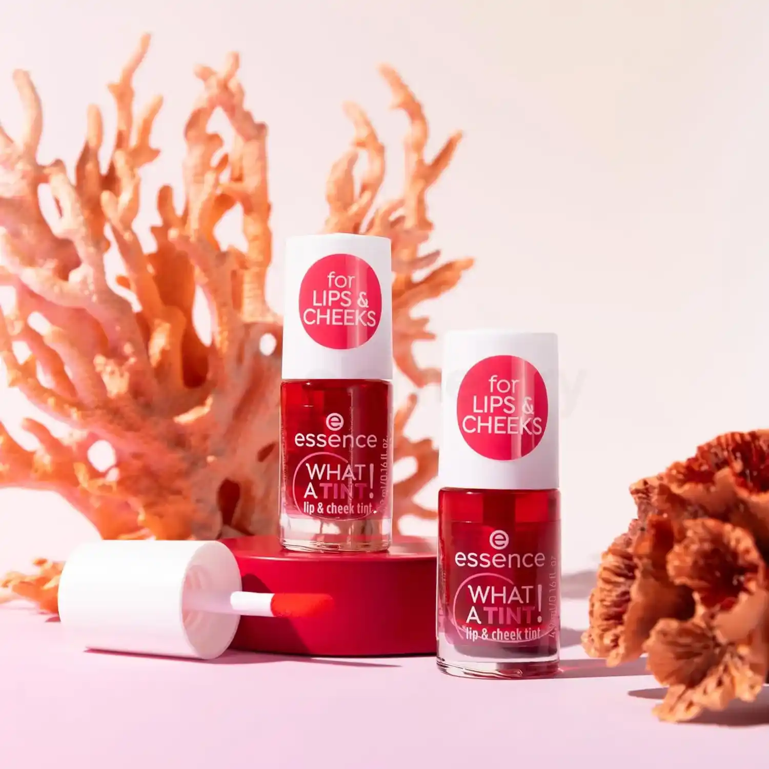 Essence What A Tint! Lip & Cheek Tint-4.9ml Red thumbnail 3