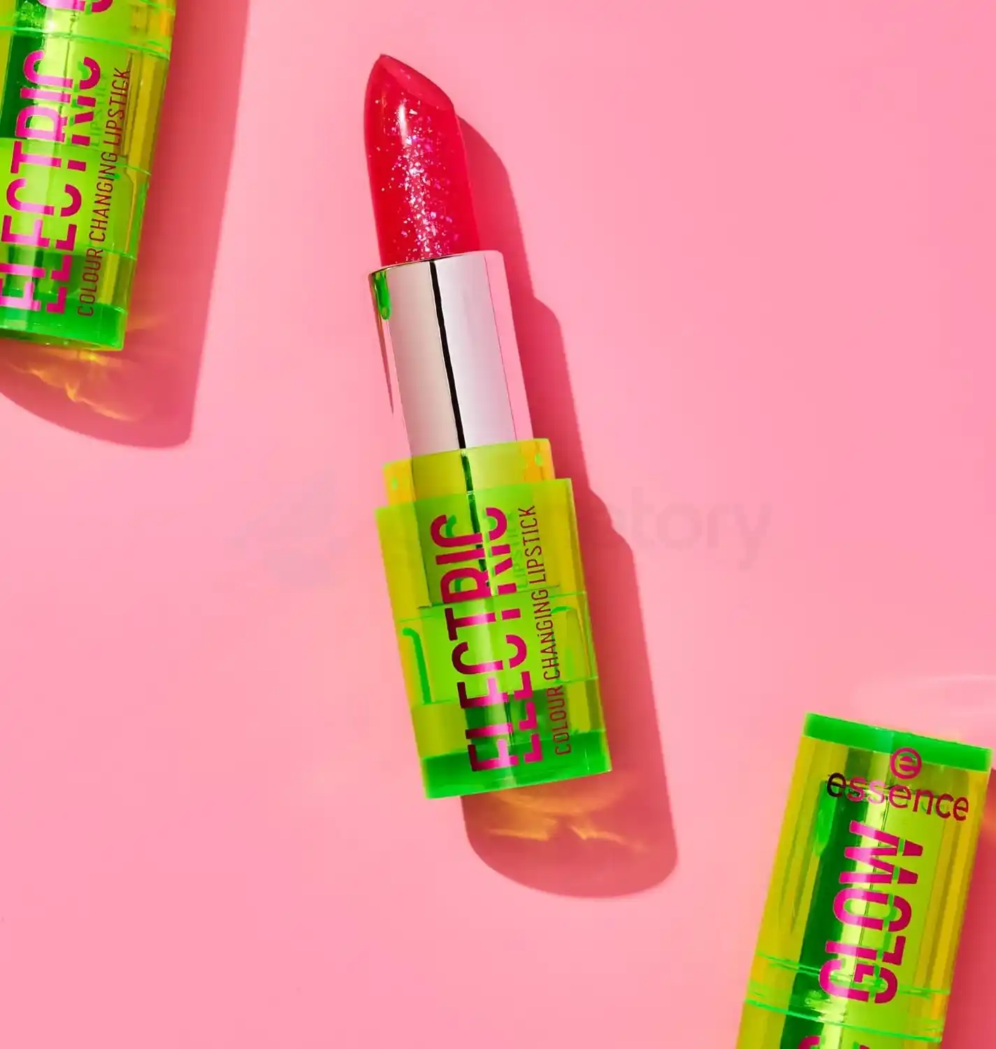 Essence Electric Glow Colour Changing Lipstick-Transparent thumbnail 3