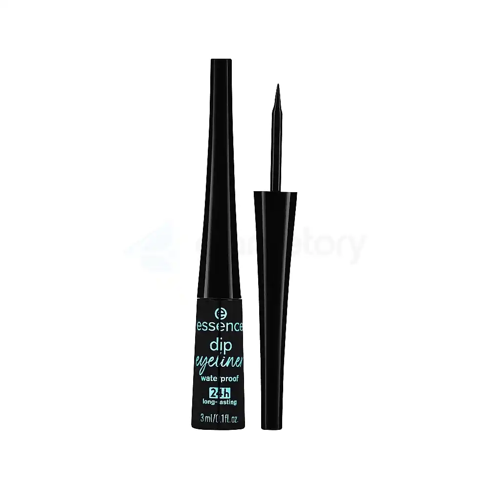 Essence Dip Eyeliner Waterproof 24h Long Lasting Black-3ml thumbnail 3