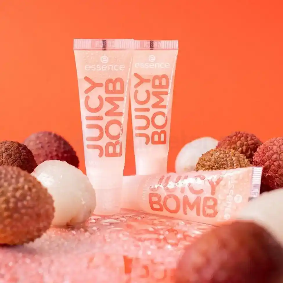 Essence Juicy Bomb Shiny Lip Gloss-101 Lovely Litchi thumbnail 4