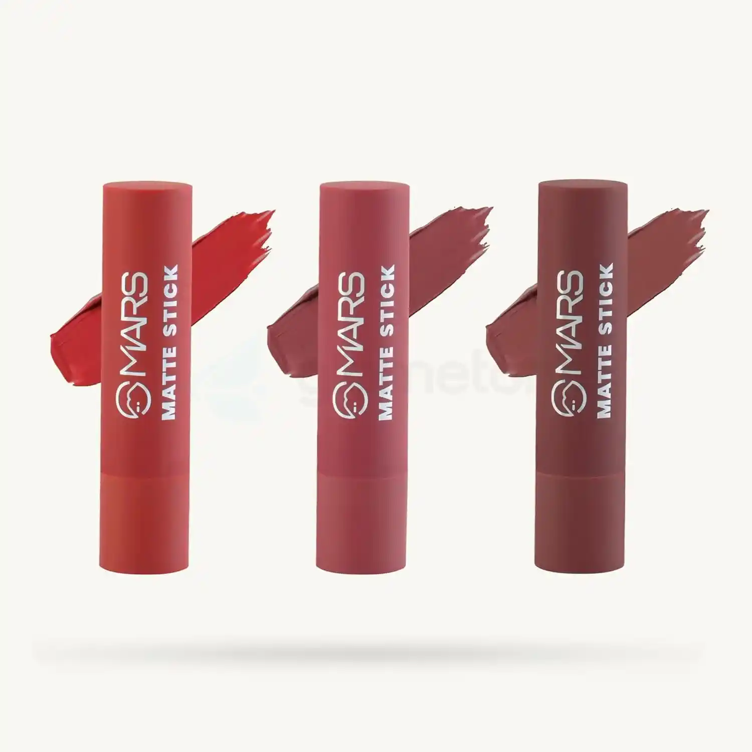 MARS 3 Matte Box Lipsticks Set-01 Reds & Maroons thumbnail 4