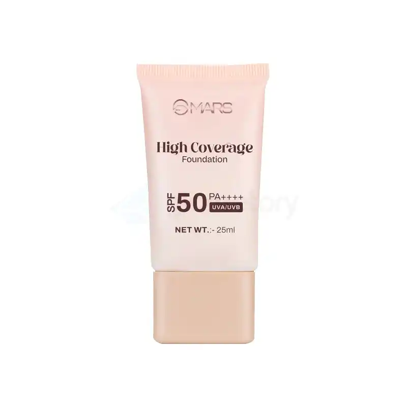 MARS High Coverage Foundation SPF 50 PA++++-02 Soft Beige