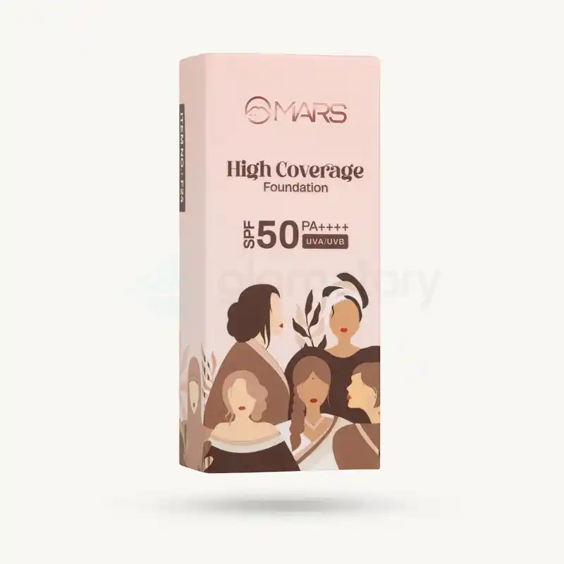 MARS High Coverage Foundation SPF 50 PA++++-02 Soft Beige thumbnail 3
