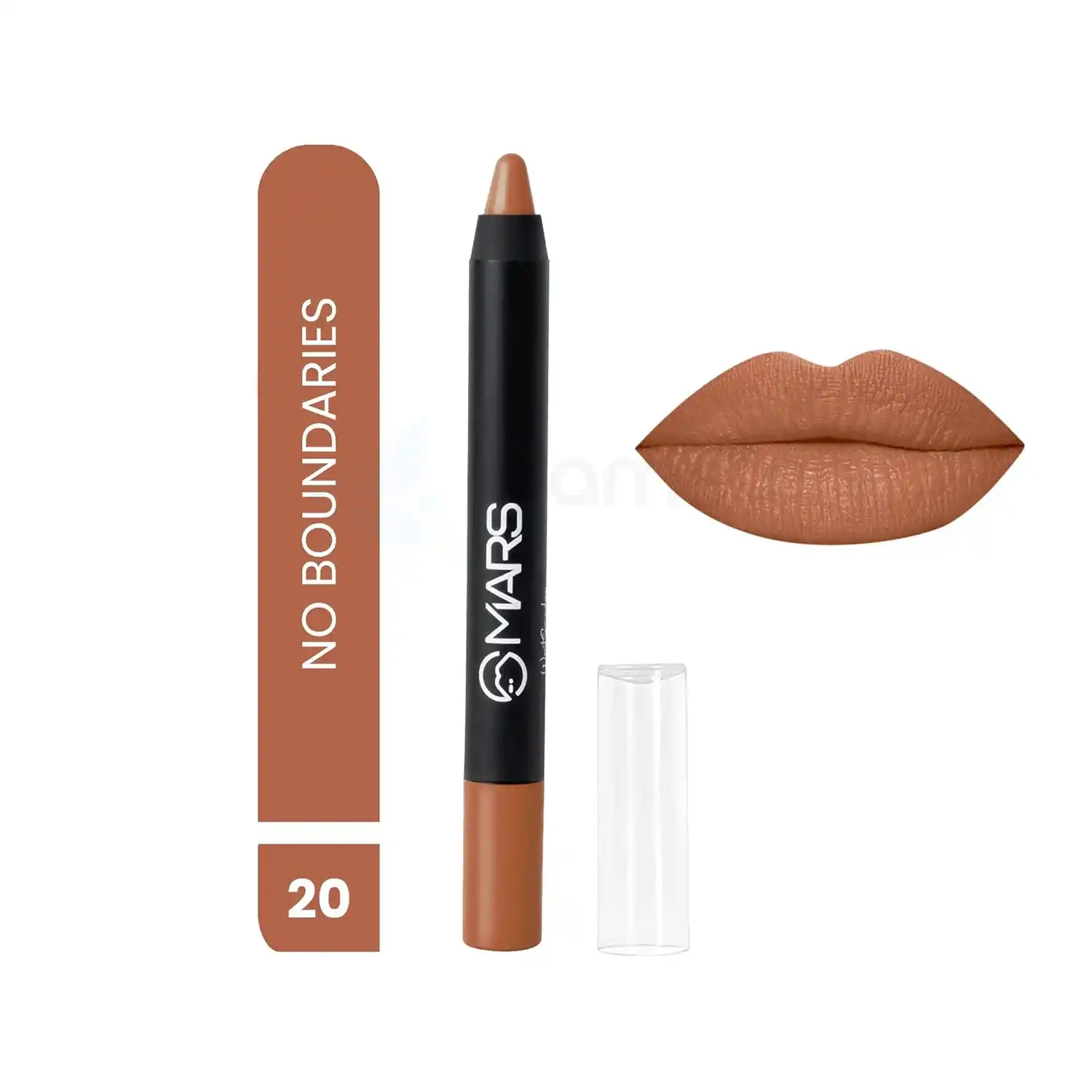 MARS Won’t Smudge Won’t Budge Crayon Lipstick-20 No Boundaries