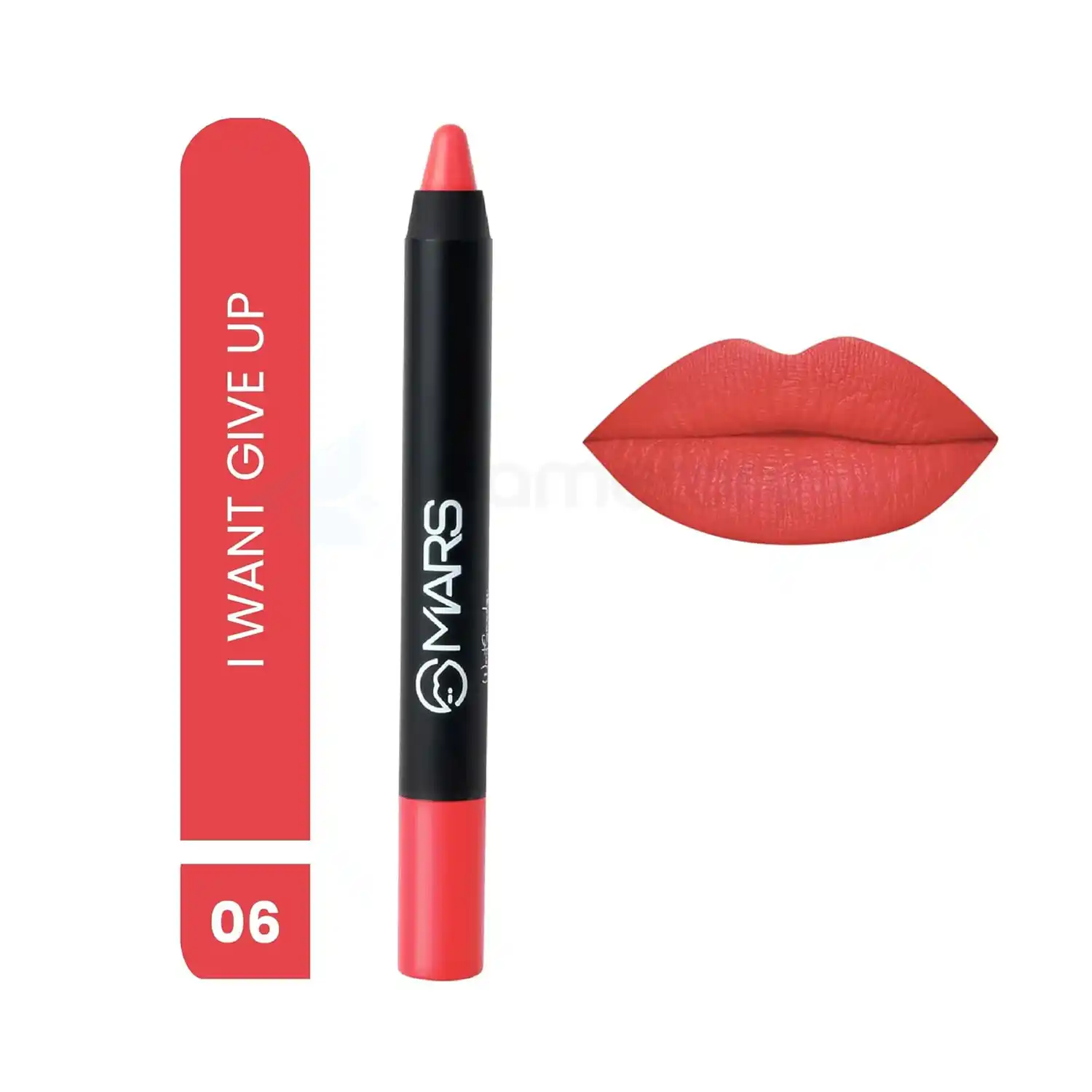MARS Won’t Smudge Won’t Budge Crayon Lipstick-06