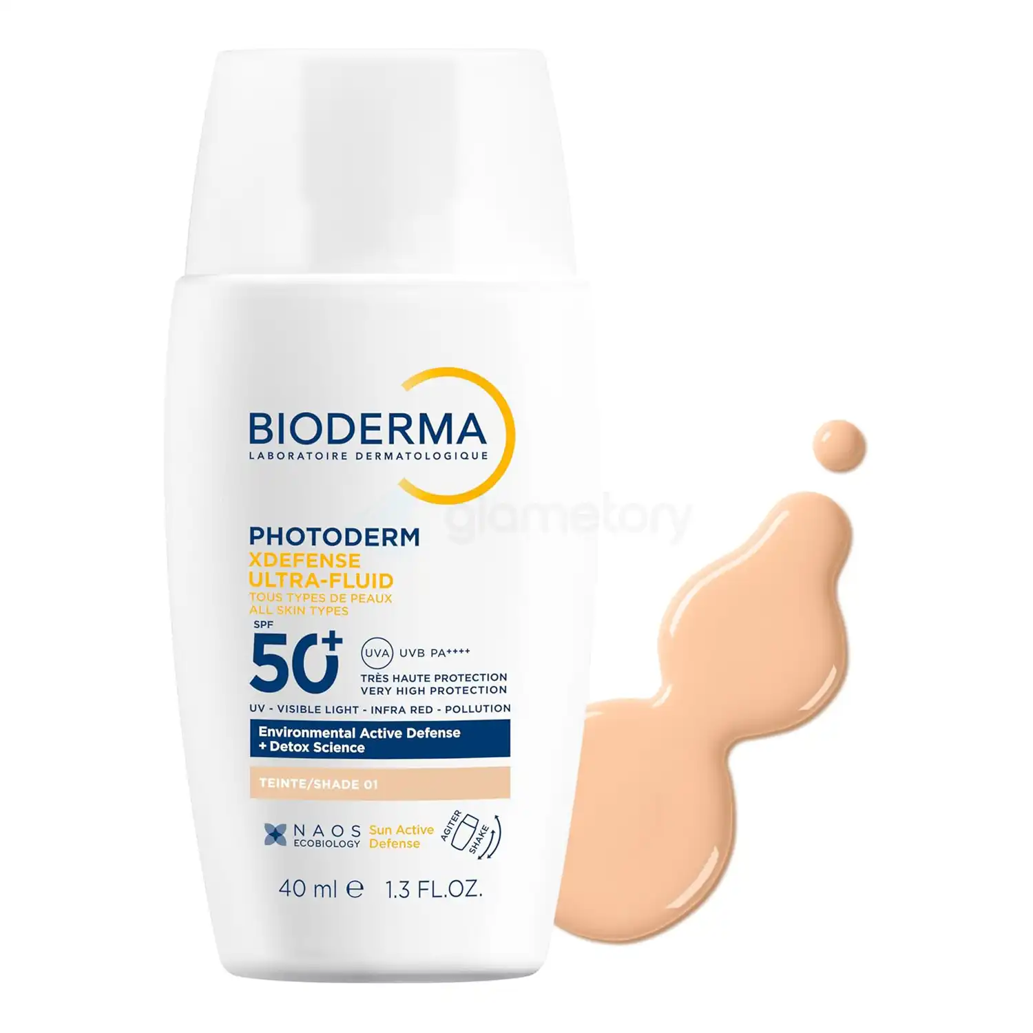 Bioderma Photoderm Xdefense Ultra‑Fluid SPF50+ Teinte/Shade 01-40ml