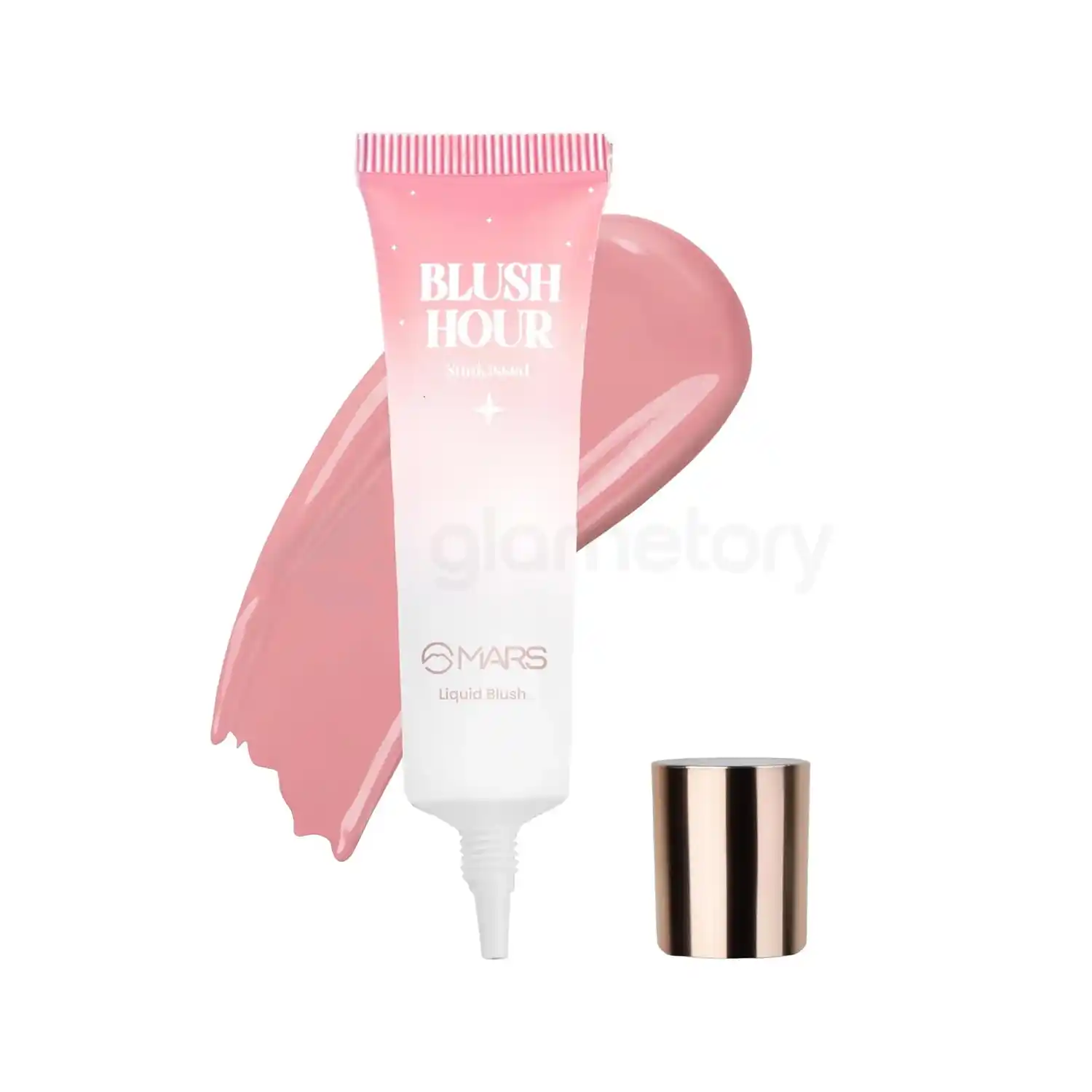 MARS Blush Hour Matte Finish Liquid Blush-03 Sunkissed