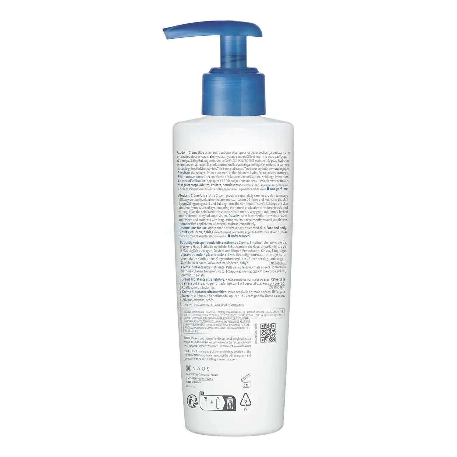 Bioderma Atoderm Crème Ultra-Nourishing Cream-200ml
