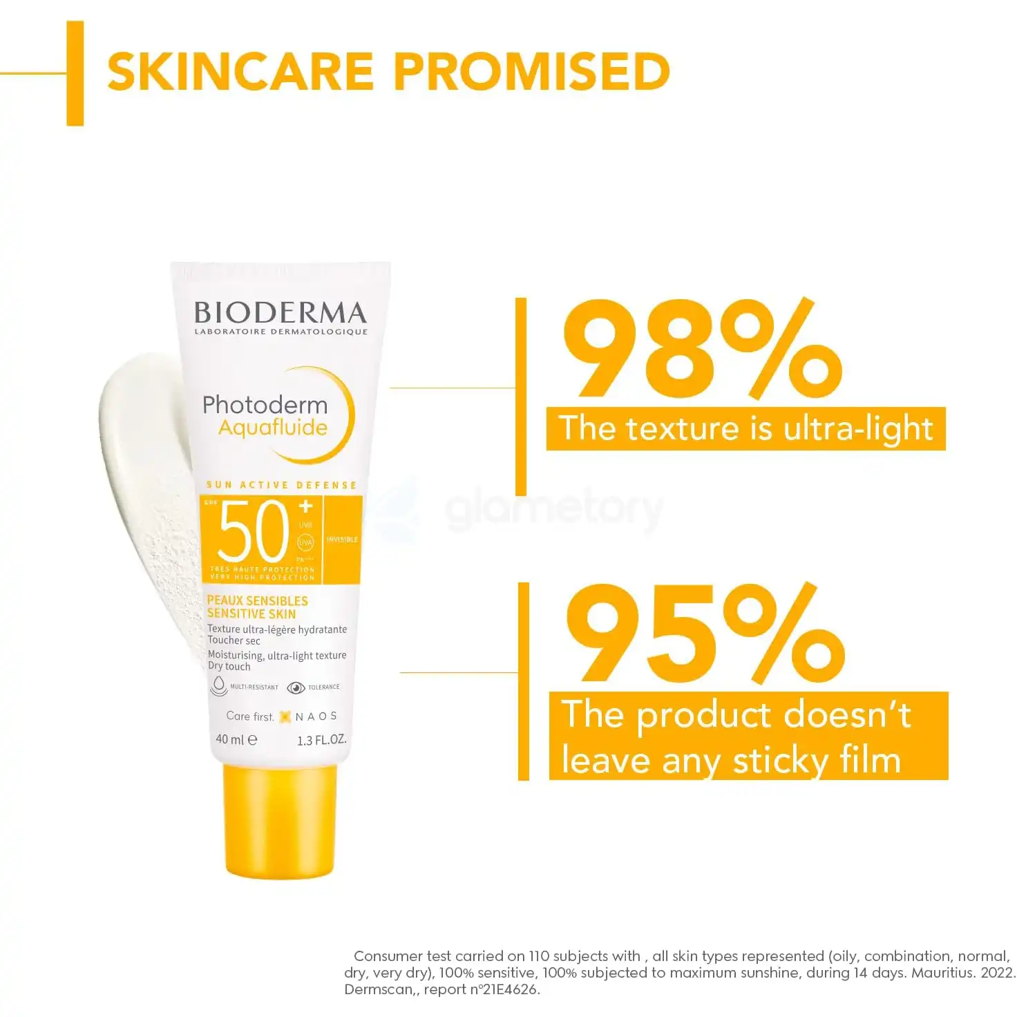 Bioderma Photoderm Aquafluide Sun Active Defense SPF50+ UVA UVB-40ml