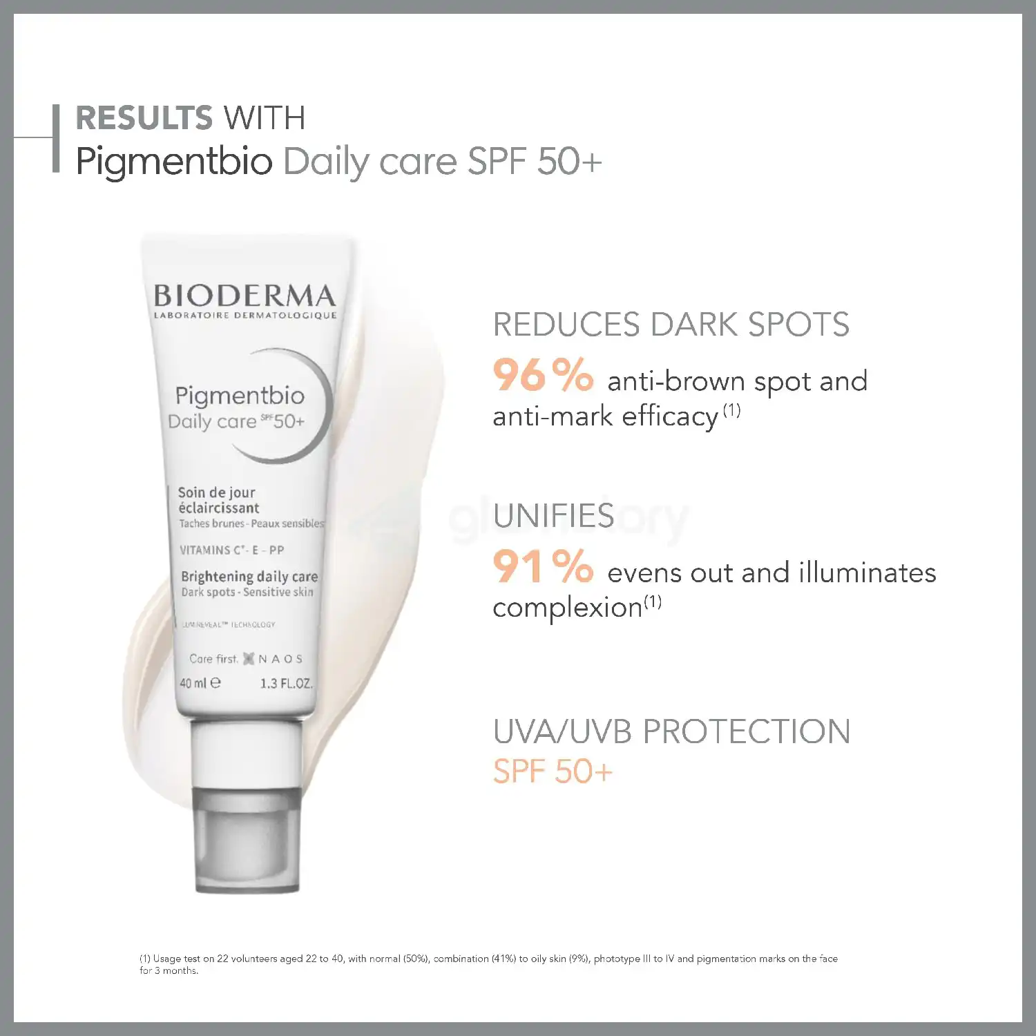 Bioderma Pigmentbio Daily Care SPF50+ Daily Care-40ml