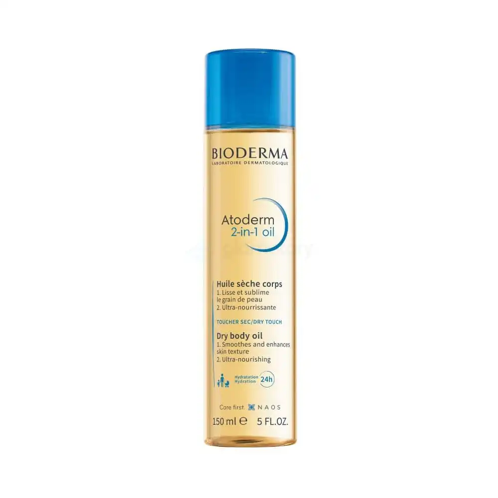 Bioderma Atoderm 2-In-1 Dry Body Oil-150ml
