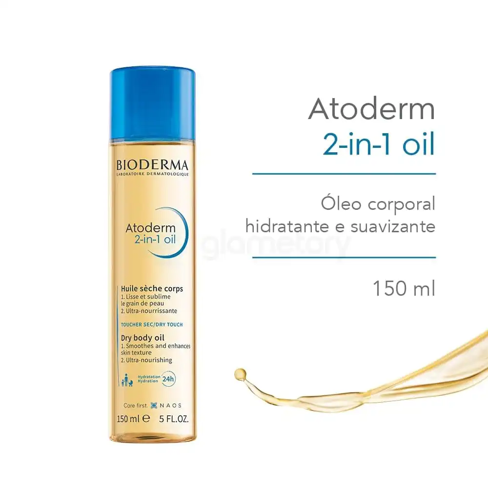 Bioderma Atoderm 2-In-1 Dry Body Oil-150ml